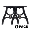 16" Cast Aluminum Table Legs (Michael) 5 Pack