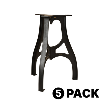 40" Cast Aluminum Pedestal Bar Height Base (Eiffel) 5 Pack