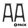 34" Metal Counter Height Table Legs (Ember Ridge), 5 Pack