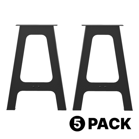 40" Metal Table Legs Bar Height (Ember Ridge), 5 Pack