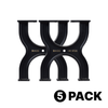 12" Cast Aluminum Table Legs (Dover), 5 Pack