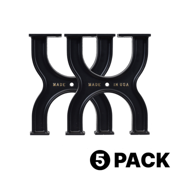 12" Cast Aluminum Table Legs (Dover), 5 Pack