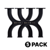 28" Cast Aluminum Table Legs (Dover), 5 Pack