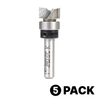 45460-S Amana Tool Carbide Tipped Flush Trim Plunge Bit, 5 Pack