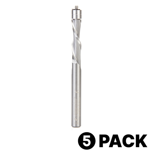 46297 Amana Tool Solid Carbide UltraTrim Spiral Trim Down-Cut, 5 Pack