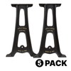 Cast Aluminum Table Legs (Lewis)