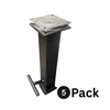 Steel Pedestal Bar Stool Base with Footrest (Porter)