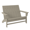 EasyBuild Outdoor Double Modern Adirondack Loveseat Poly Kit