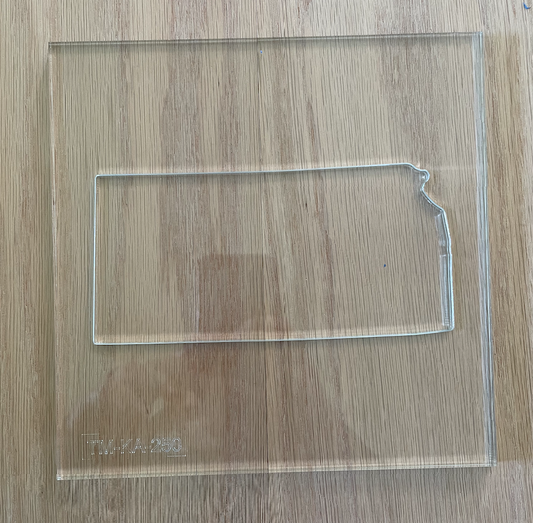 Kansas Acrylic Router Template