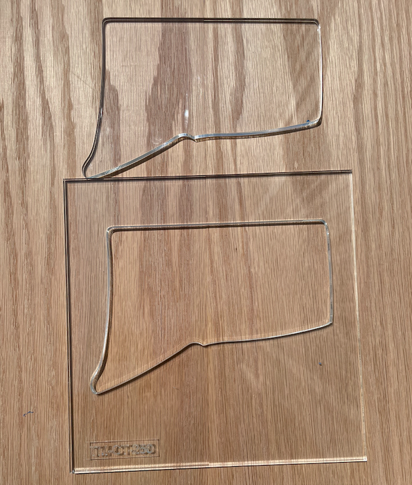 Connecticut Acrylic Router Template