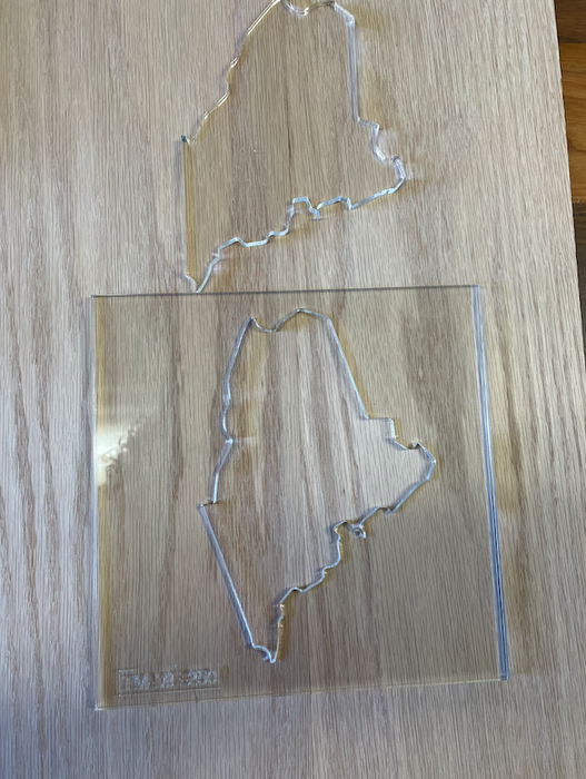 Maine Acrylic Router Template