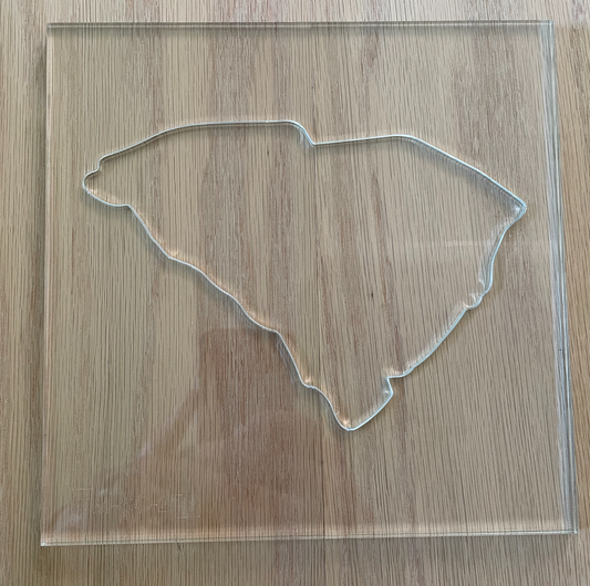 South Carolina Acrylic Router Template