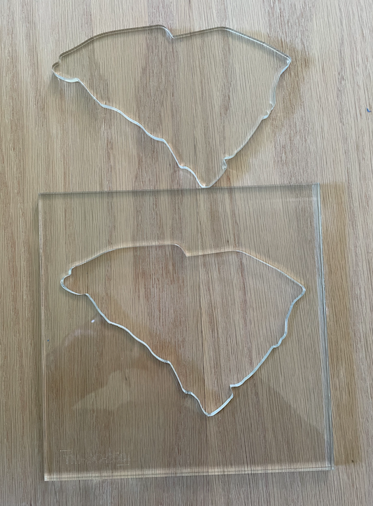 South Carolina Acrylic Router Template