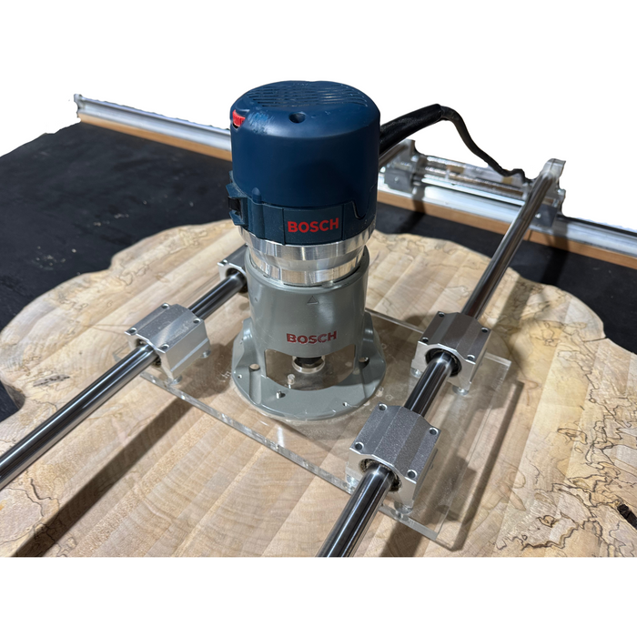 Slab Flattening Sled Router Jig (SlabTech)