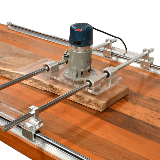 Slab Flattening Sled Router Jig (SlabTech)