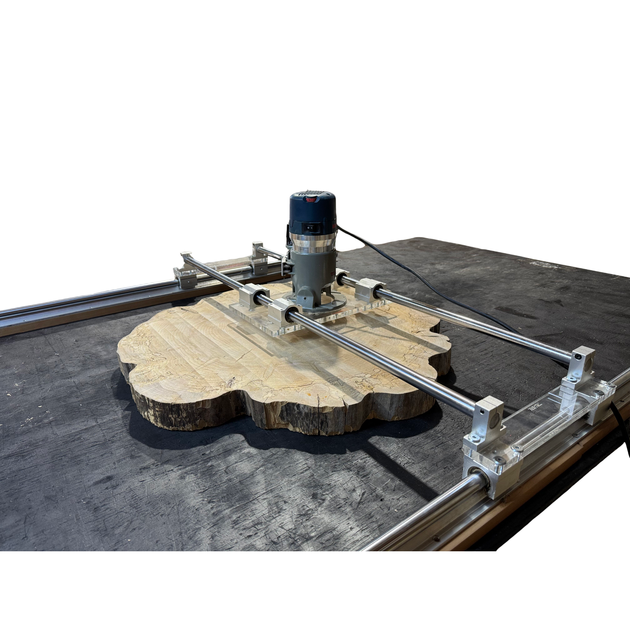 Slab Flattening Router Sled Jig – Bear Hollow Supply