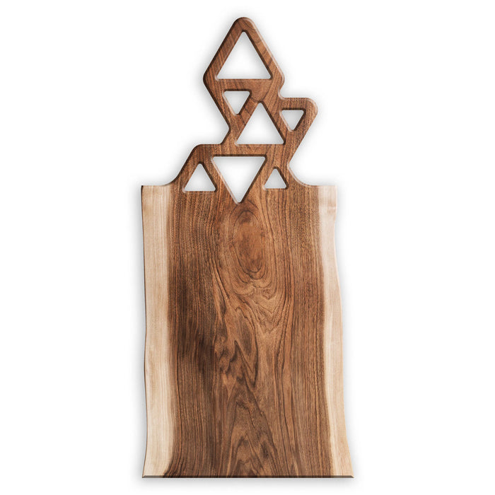 Stacked Triangle Charcuterie Board Handle Router Template