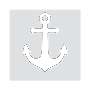 Anchor Acrylic Router Template