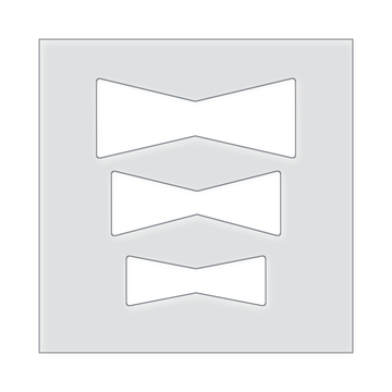 Bow Tie Acrylic Router Template