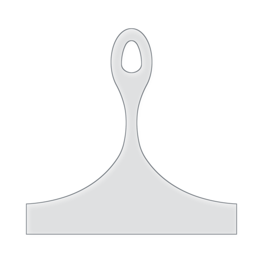 Classic Charcuterie Board Handle Acrylic Router Template