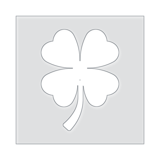 Clover Acrylic Router Template