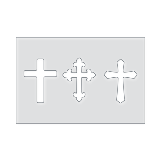 Crosses Acrylic Router Template