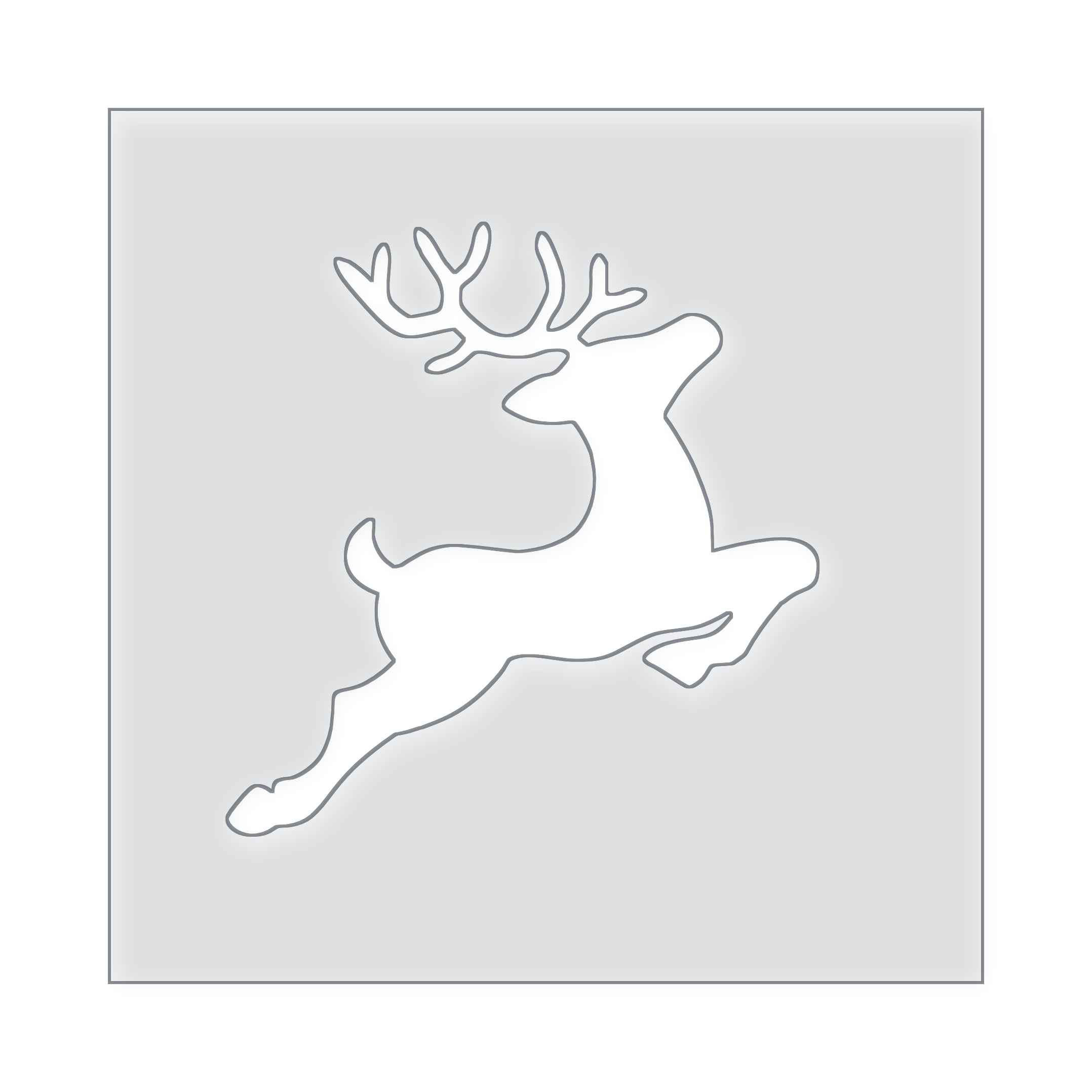 Deer Acrylic Router Template – Bear Hollow Supply