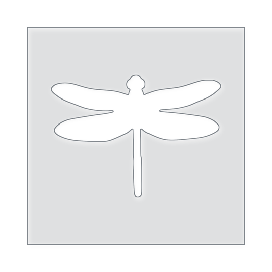 Dragonfly Acrylic Router Template