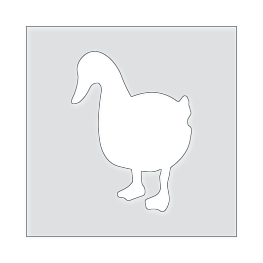 Duck Acrylic Router Template