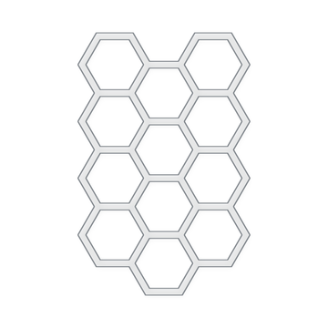 Honeycomb Acrylic Router Template