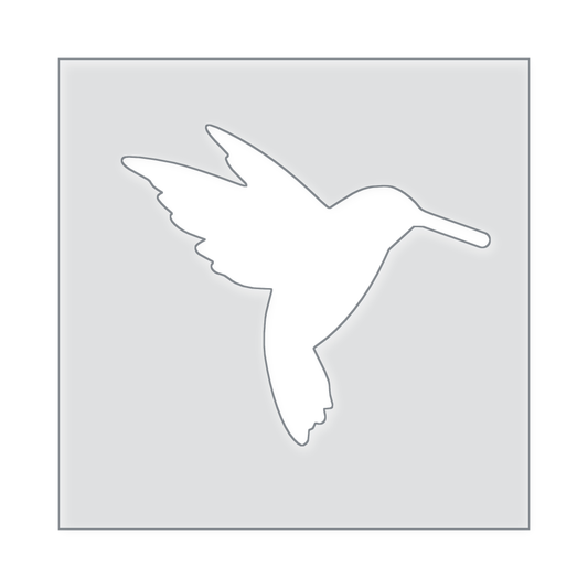Humming Bird Acrylic Router Template