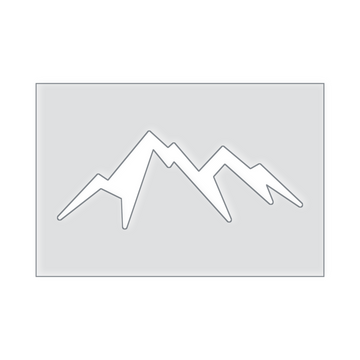 Mountain Range Acrylic Router Template
