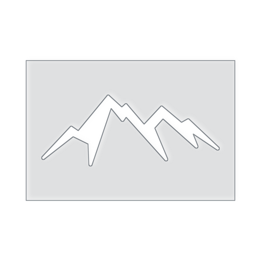 Mountain Range Acrylic Router Template