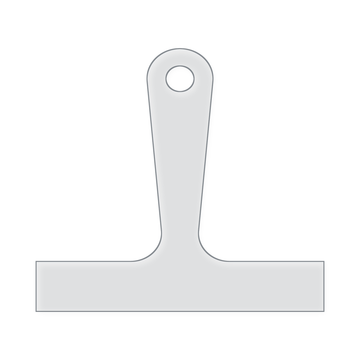 Pizza Charcuterie Board Handle Acrylic Router Template