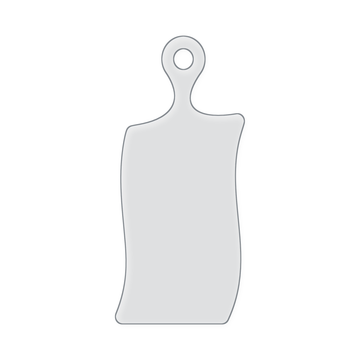 Serving Board "Bacon Strip" Acrylic Router Template