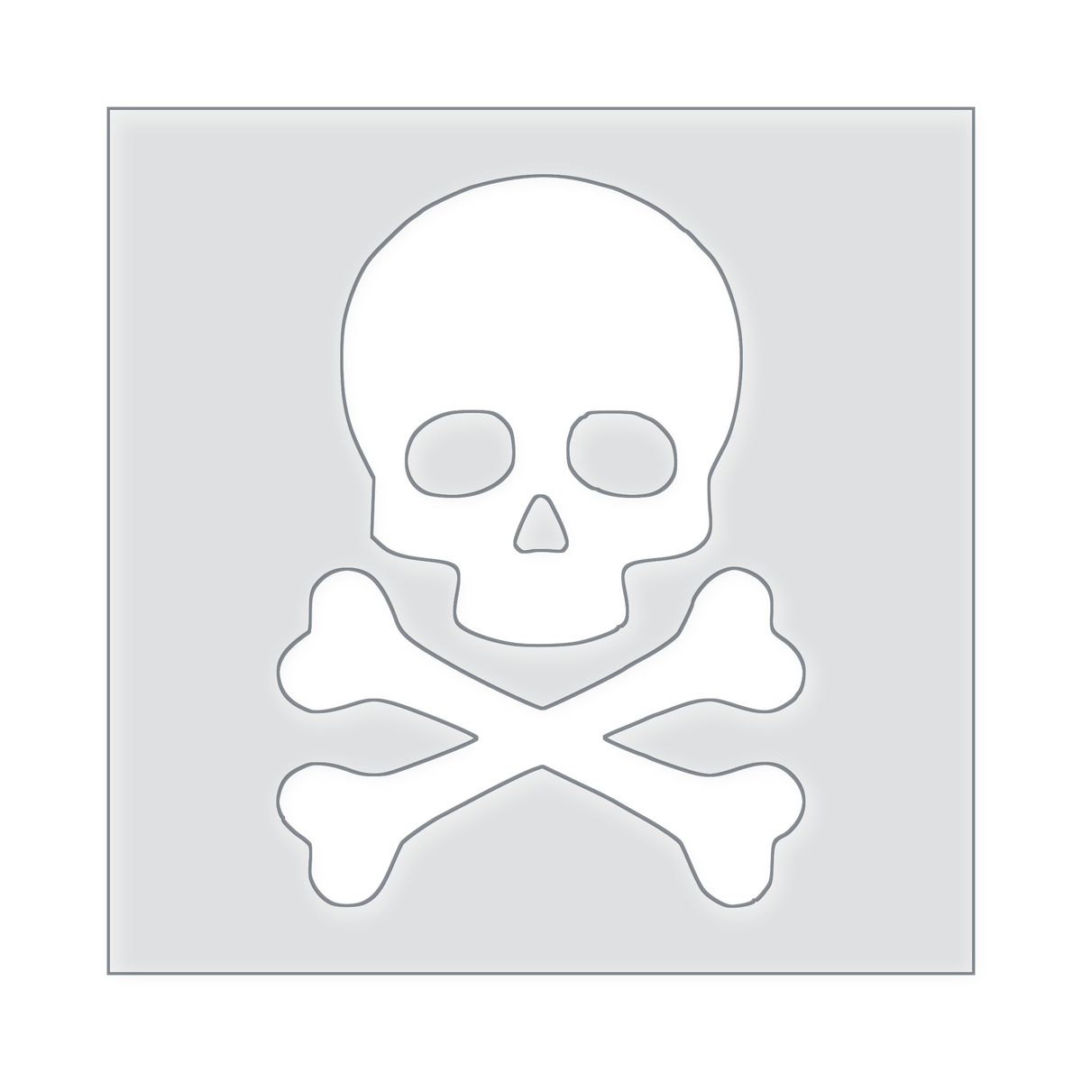 Skull Acrylic Router Template – Bear Hollow Supply