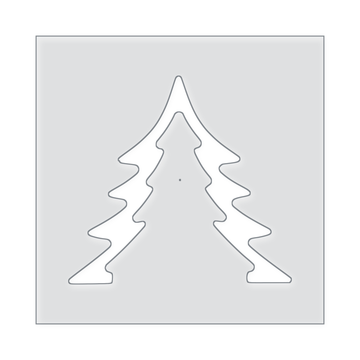 Tree Acrylic Router Template