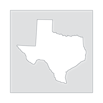 State Of Texas Acrylic Router Template