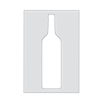 Wine Bottle Acrylic Router Template