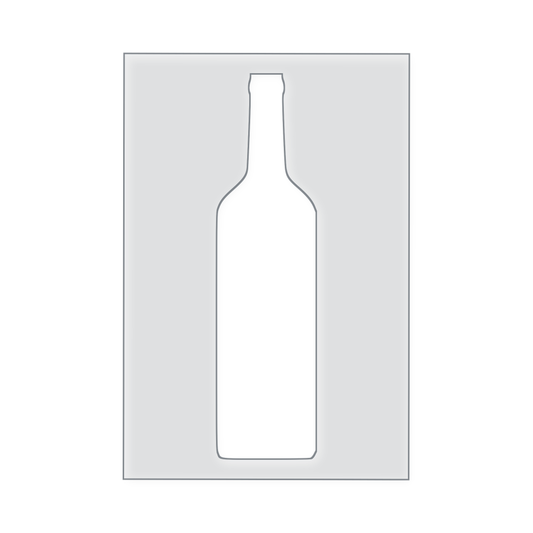 Wine Bottle Acrylic Router Template