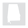 Alabama Acrylic Router Template