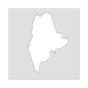 Maine Acrylic Router Template