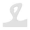 Handles Acrylic Router Template For Cheese Board