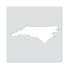 North Carolina Acrylic Router Template