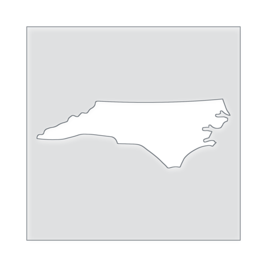 North Carolina Acrylic Router Template