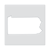 Pennsylvania Acrylic Router Template