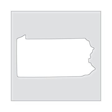 Pennsylvania Acrylic Router Template