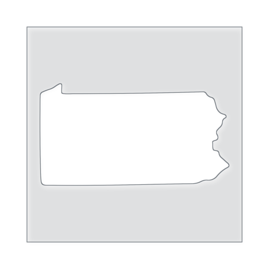 Pennsylvania Acrylic Router Template
