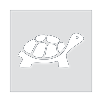 Turtle Acrylic Router Template