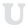 Jumbo Letter Acrylic Router Template
